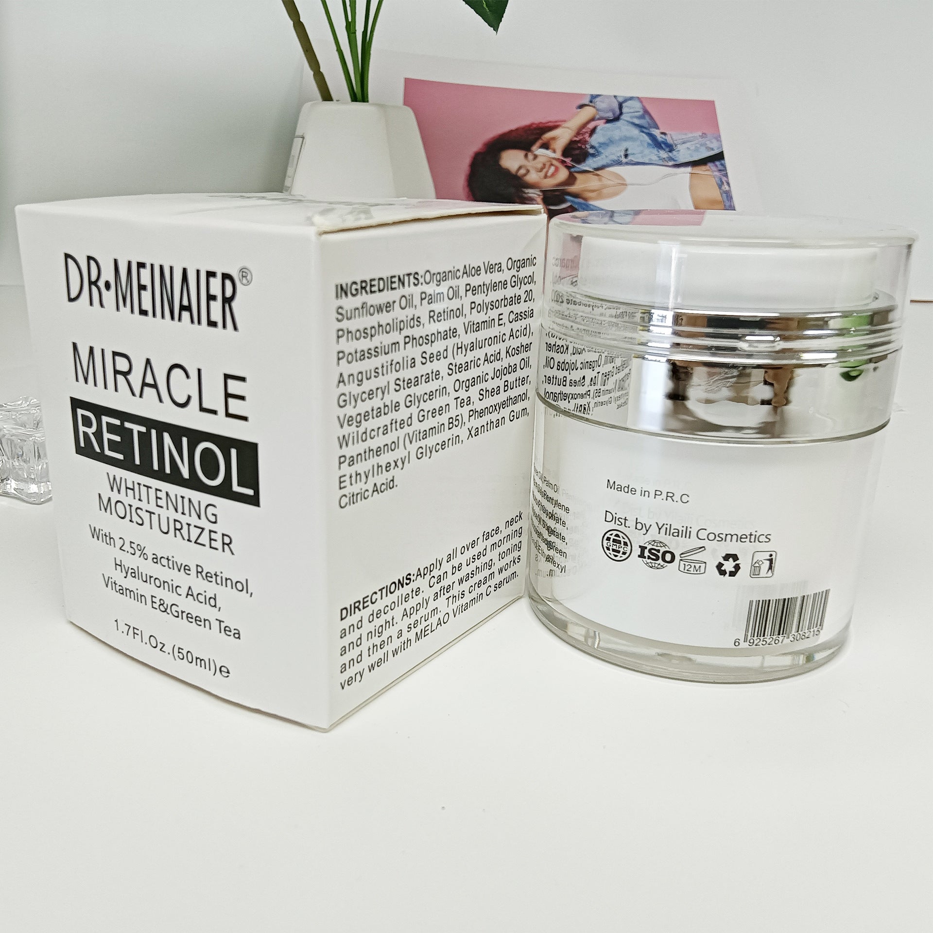 Retinol Moisturizing Cream Shrinks Pores And Restores Skin Care - Fashionner