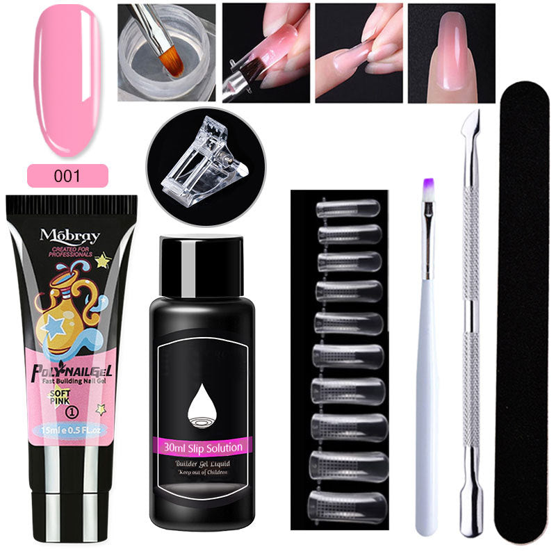 7-Piece Nail Art Crystal Extender Set - Fashionner