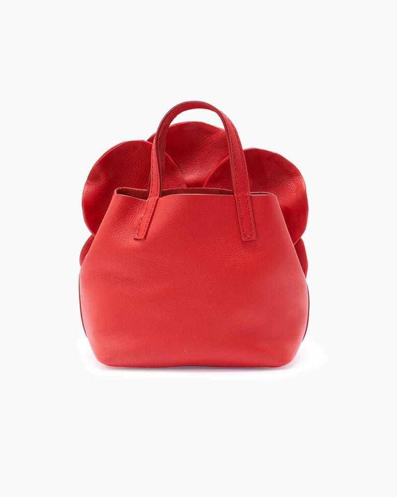 French Style Petal Flower Tote Bag One Shoulder Crossbody - Fashionner