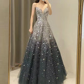 Blue Heavy Industry Wedding Evening Dress - Fashionner