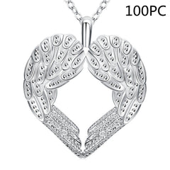 Angel wings necklace