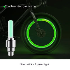 Neon Lights Tyre Wheel Valve Cap Light LED Car Tire Valve Caps Air Cover Tire Rim Valve Wheel Stem Cap Bike Light - Fashionner