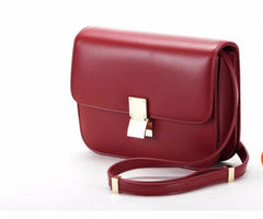 Women's Retro Leather Shoulder Messenger Bag - Fashionner