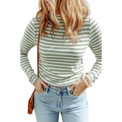 Women's Striped Sweater European And American Leisure Style - Fashionner