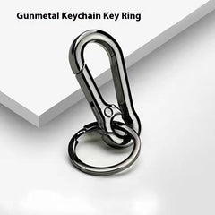 Alloy Metal Schoolbag Belt Car Key Ring