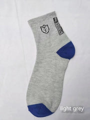 Sports Socks Men's Mid-calf Length Sock Deodorant And Sweat-absorbing Long Mid-calf - Fashionner