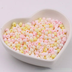 4mm Super Premium Macaron Glass Rice Beads