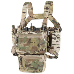 Chest Rig Tactical Chest Rig Molle Modular Micro Fight Chest Rigs With Magazine Pouch For Outdoor Hunting Aisoft - Tactical Vests Chest Rigs Protector for Outdoor Hunting Shooting