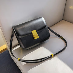 Women's Retro Leather Shoulder Messenger Bag - Fashionner