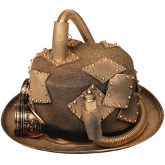 Steampunk Gothic Compass Hat Goggles - Fashionner