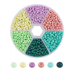 2 3mm Glass Beads Combination Set
