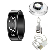 Heart Rate Blood Oxygen Sleep Sports Display Smart Ring