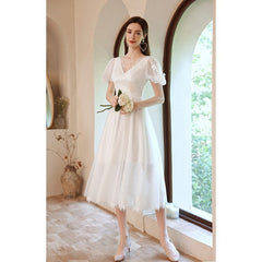 Banquet Performance Host Wedding Dress Evening