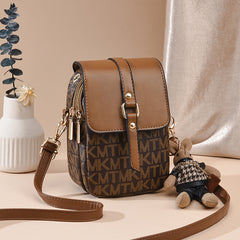 Women's Retro Multi-layer Messenger Mobile Phone Bag - Fashionner