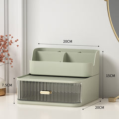 Desktop Drawer Cosmetics Storage Box - Fashionner