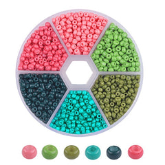 2 3mm Glass Beads Combination Set