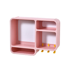 Cosmetics Dust-proof Wall Shelf - Fashionner