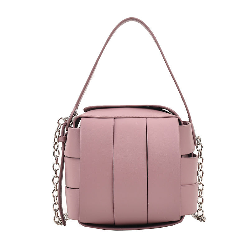Leather Handbags For Women Vintage Spliced Fashionable - Fashionner