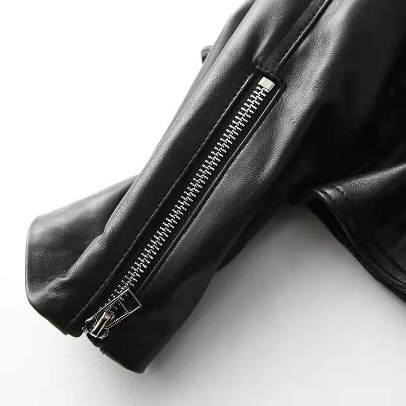 Sheepskin Small Motorcycle Jacket - Fashionner