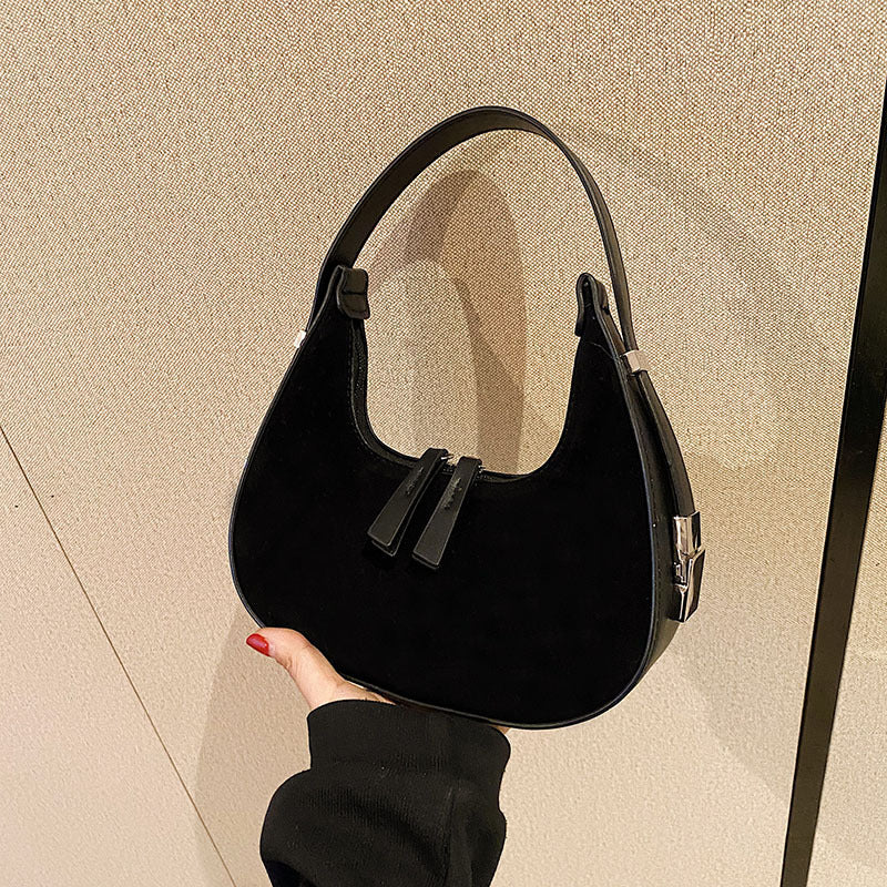 Fashion High-grade Matte French Minority Handbags Women - Fashionner