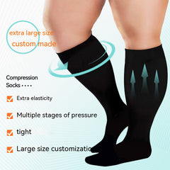 Women's Large Over-the-knee Calf Socks - Fashionner