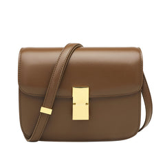 Women's Retro Leather Shoulder Messenger Bag - Fashionner