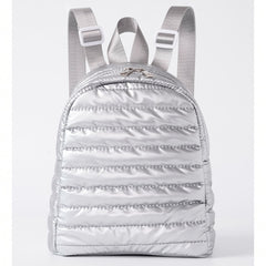 Cotton-padded Down Embroidery Thread Space Cotton Backpack