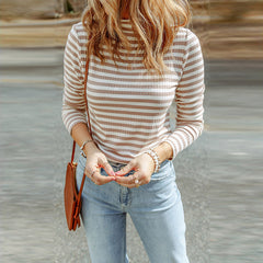 Women's Striped Sweater European And American Leisure Style - Fashionner