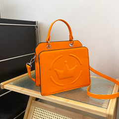 Women's Shoulder Bag Embossed Simple Cross-border PU Soft Leather Textured - Fashionner