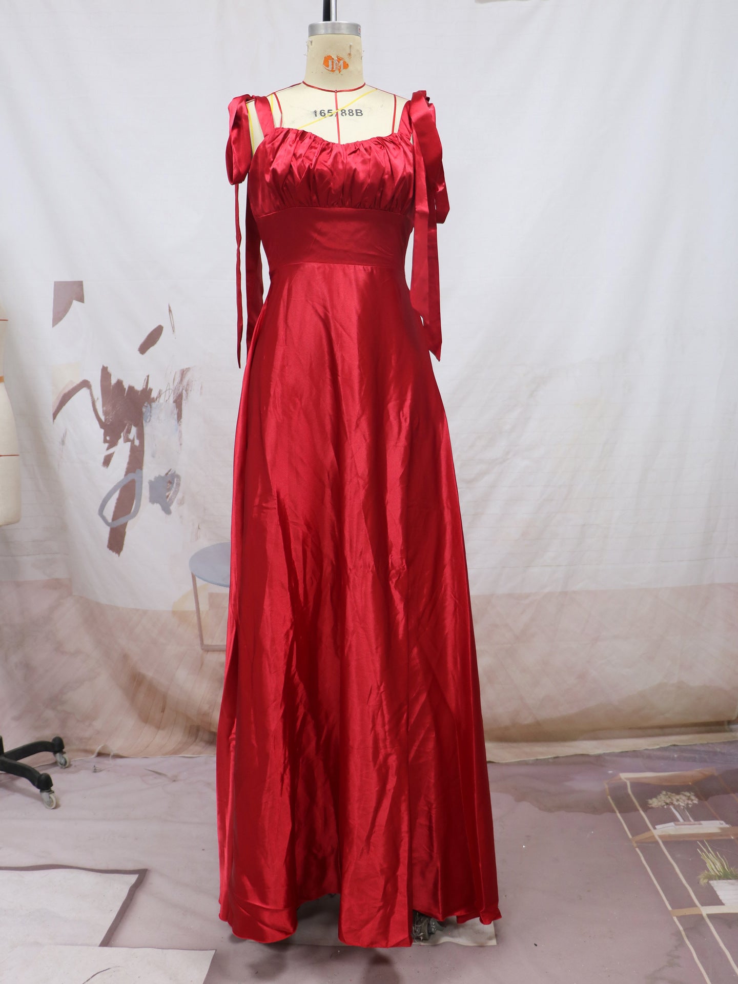 Fashion Sleeveless Camisole Gown Bridesmaid Evening Dress Dress Women - Fashionner