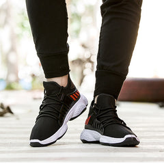 Men Sneakers Breathable Mesh Sports Shoes - Fashionner