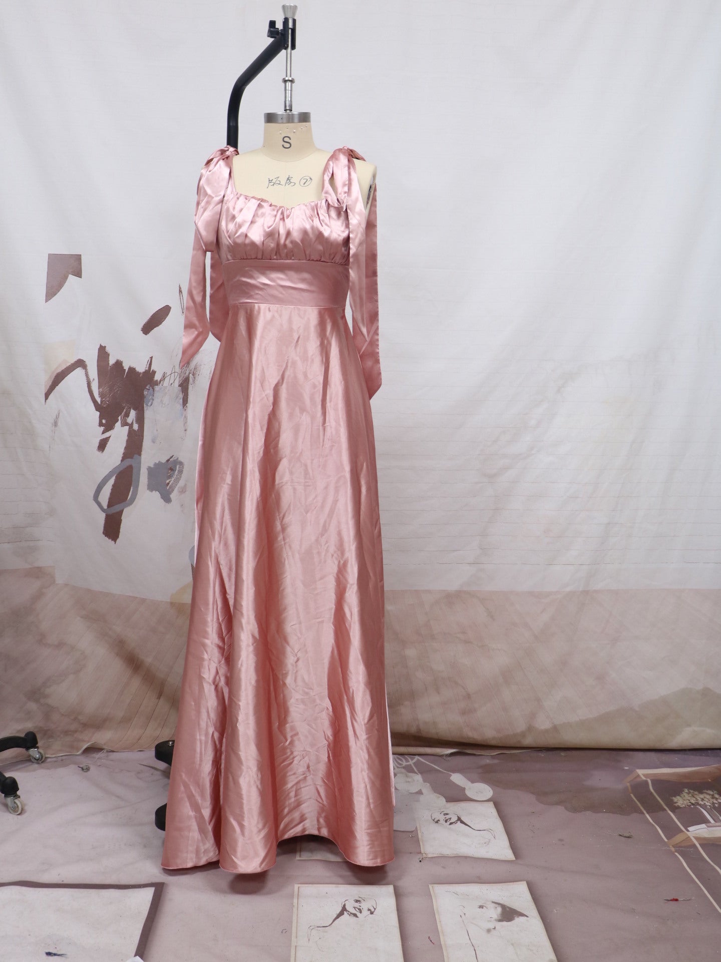 Fashion Sleeveless Camisole Gown Bridesmaid Evening Dress Dress Women - Fashionner