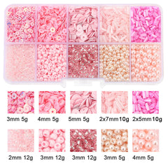 Glass Beads Handmade Diy Same Color Sequin Beads