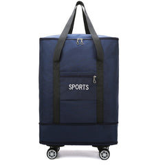 Removable Universal Wheel Large Capacity Expansion Storage Bag - Fashionner