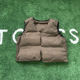 Loose Couples Wear Two-sided Vests In Autumn And Winter