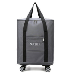 Removable Universal Wheel Large Capacity Expansion Storage Bag - Fashionner