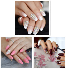 Metal false nails for women - Fashionner