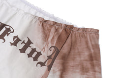 Women's Fashion Letter Vintage Print Slim T-shirt Top - Fashionner