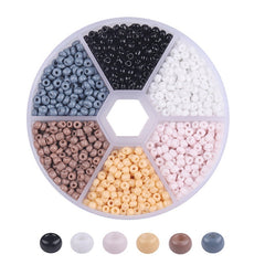 2 3mm Glass Beads Combination Set