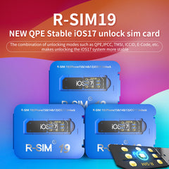 NEW QPE Stable IOS17 Unlock Sim Card CLUB RSIM 19