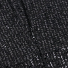 Lantern Sleeves Stretch Sequin Party Mid-length Dresses For Women - Fashionner