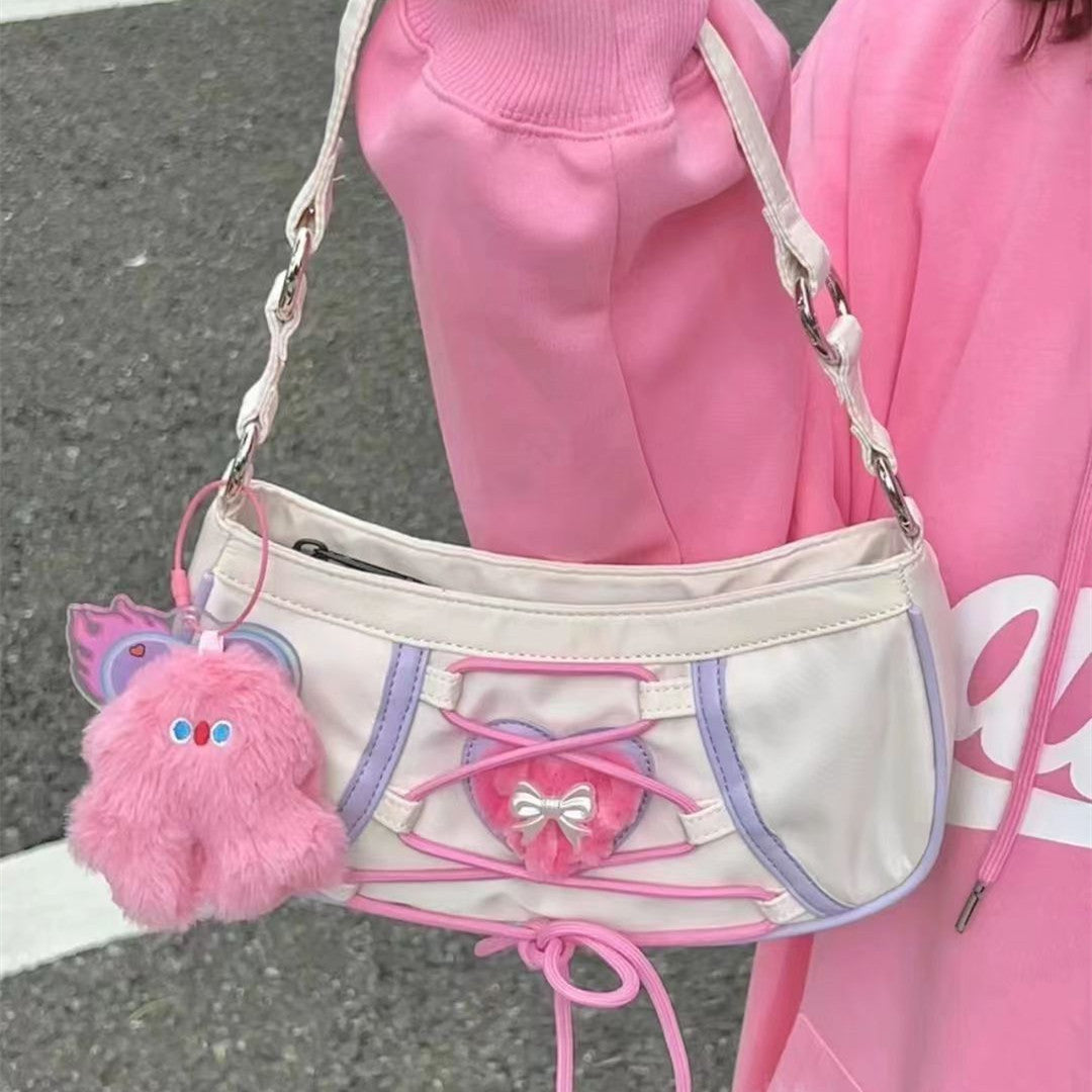 Korean Ins Niche Youth Mori Style One Shoulder Small Fashion - Fashionner