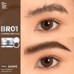 Double Layer Brow Cream Eyebrow Soap