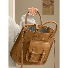Autumn And Winter Portable Tote Work Commuter All-matching Bag Women - Fashionner