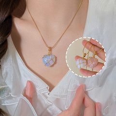 Fashion Moonstone Necklace For Cartoon Princess Love Girl Necklace Novelty Jewelry - Fashionner