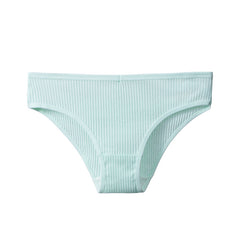 Women's Cotton Breathable Threaded Briefs - Fashionner