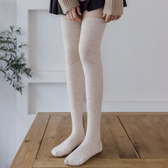 Extended Thickened Fleece-lined Warm Thick Socks - Fashionner