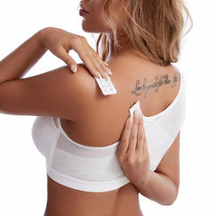 Women's Fashion Front Buckle Closed Sports Bra - Fashionner