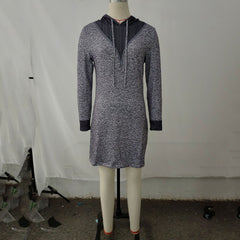 Women's Long Sleeve Round Neck Patchwork Top - Fashionner