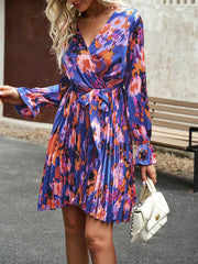 printed dress temperament elegant dress - Fashionner